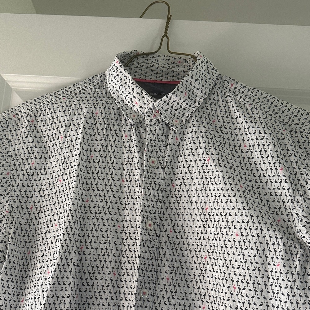 Men’s Slim Fit Button Down - L